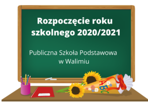 Rozpoczęcie roku szkolnego 2020/2021 w Publicznej Szkole Podstawowej w Walimiu