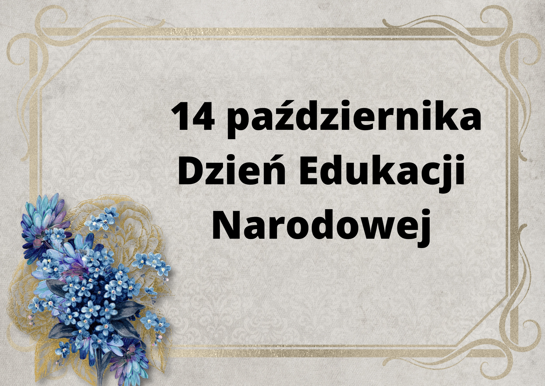14 października – Dniem Edukacji Narodowej