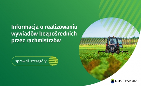 Informacja o realizowaniu wywiadów bezpośrednich przez rachmistrzów. Informacja o realizowaniu wywiadów bezpośrednich przez rachmistrzów.