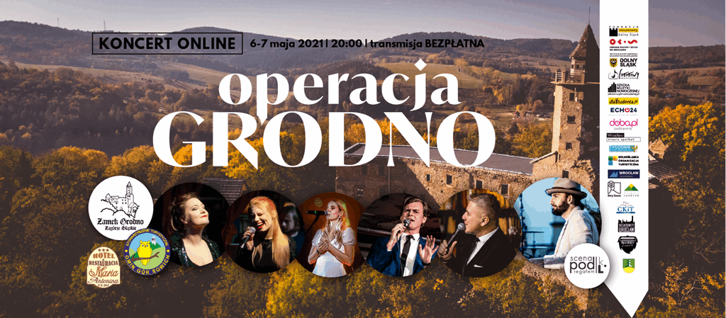 OPERACJA GRODNO:  Koncert ON LINE Sceny pod Regałem –  Najpiękniejsze Piosenki o Miłości