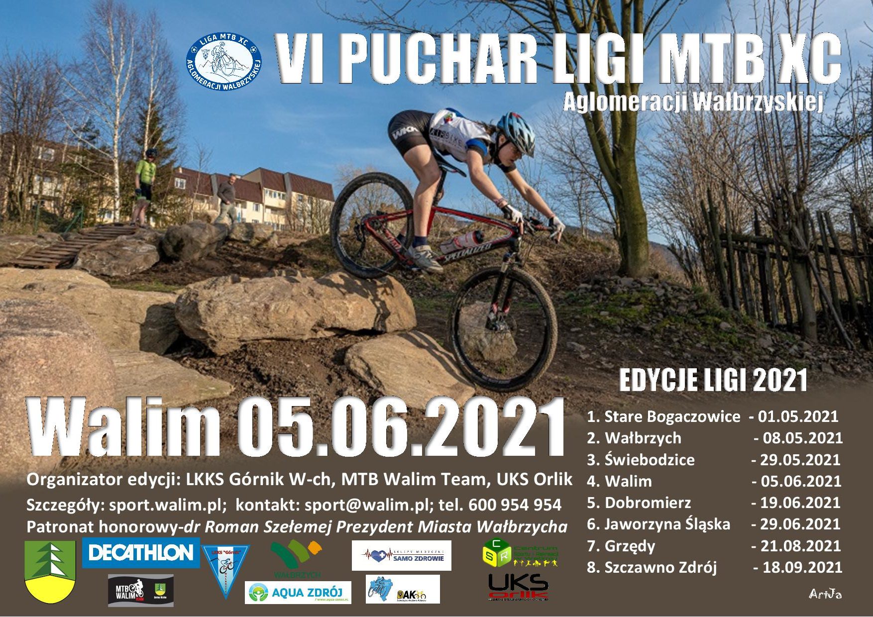 VI Puchar MTB XC Aglomeracji Wałbrzyskiej – edycja Walim.