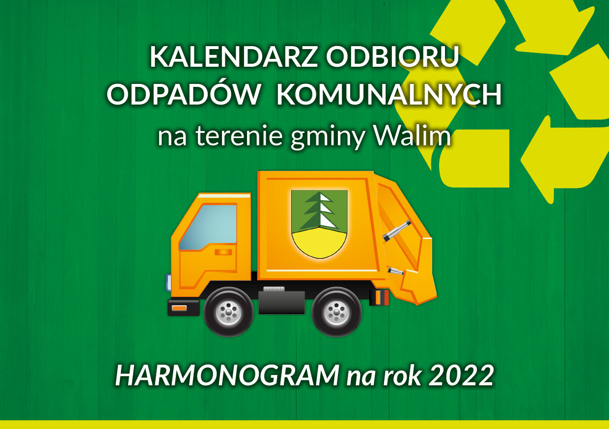 Nowy harmonogram odbioru odpadów Nowy harmonogram odbioru odpadów