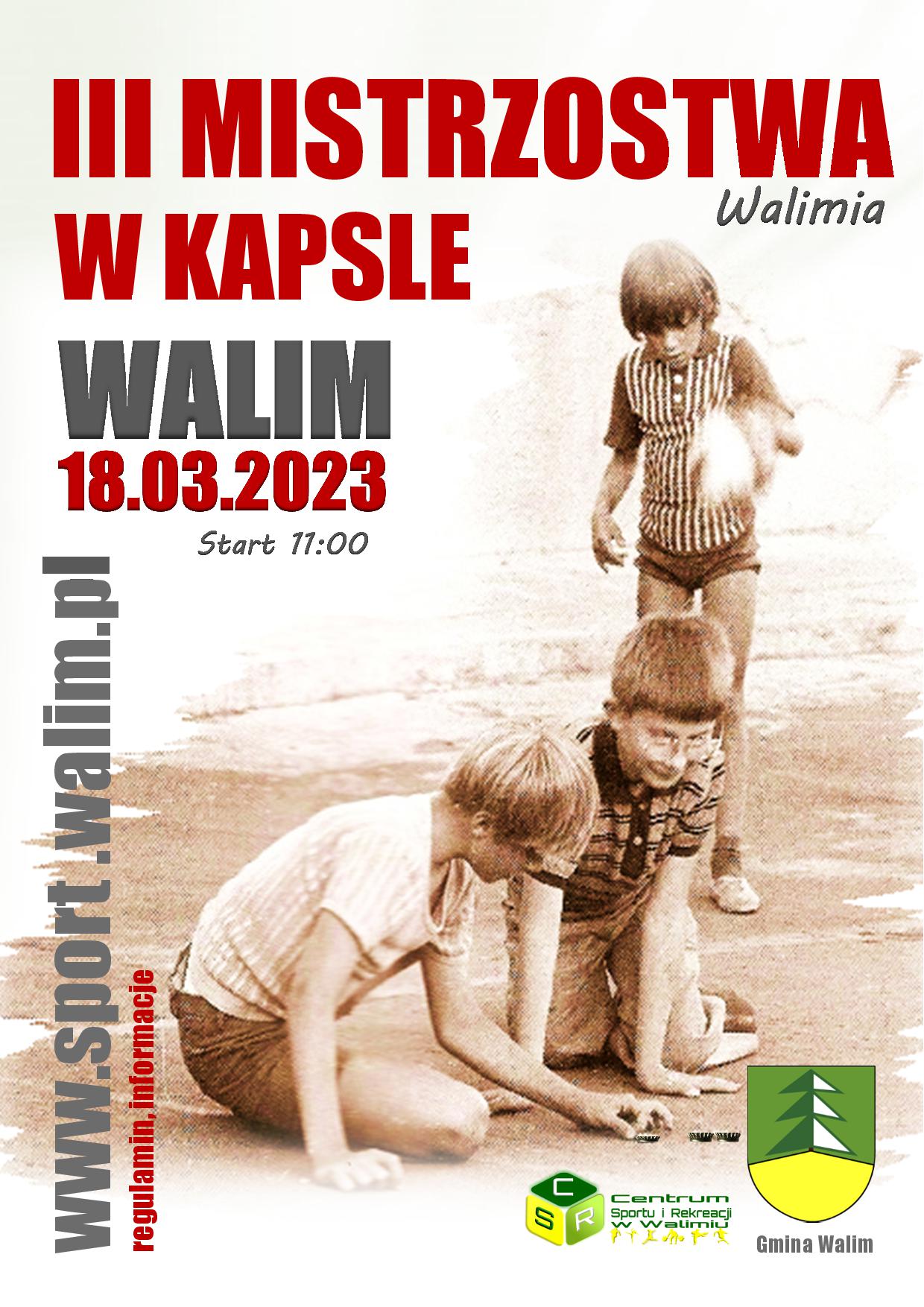 III Mistrzostwa gry w Kapsle III Mistrzostwa gry w Kapsle