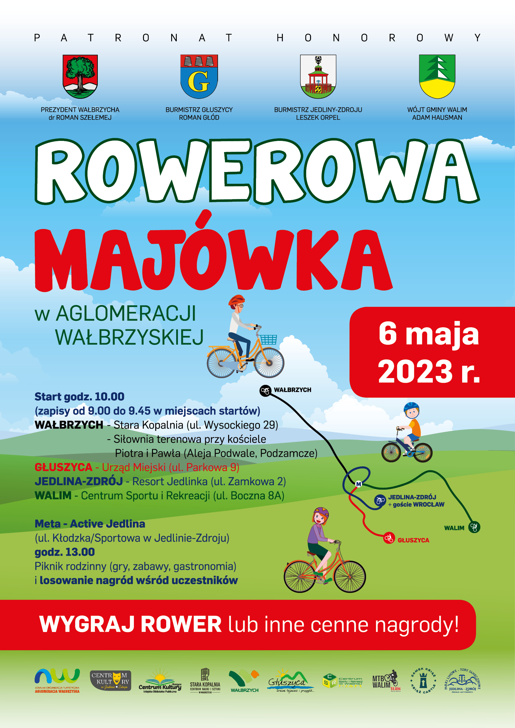 Rowerowa Majówka w Aglomeracji Wałbrzyskiej Rowerowa Majówka w Aglomeracji Wałbrzyskiej