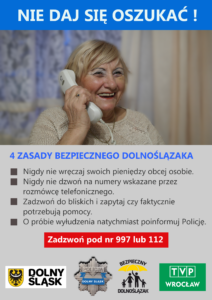 Wałbrzyska Policja apeluje: „Uważajcie na oszustów!”